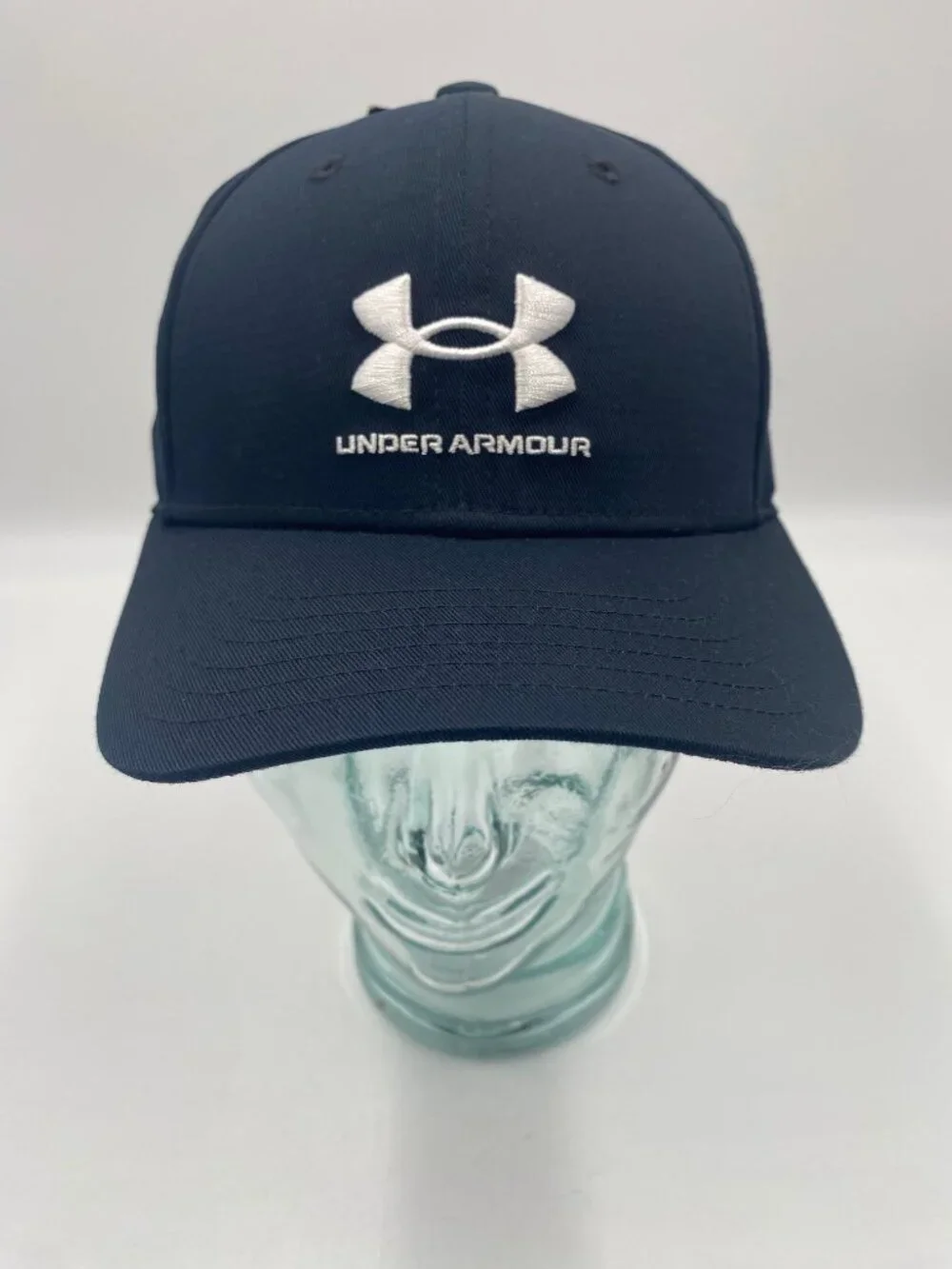 Under Armour Hat Strapback Cap Youth One Size OSFM Adjustable Black Embroidered